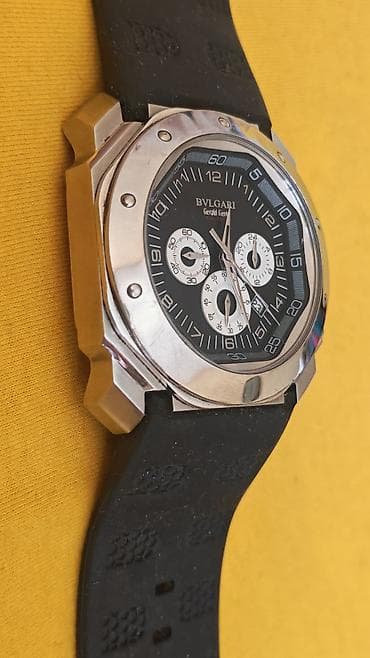 komandirski sat: BVLGARI Gérald Genta – CAL 7800 hronograf - Kućište osmostrane forme — 6