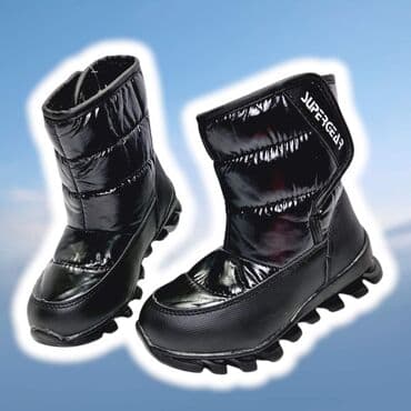 cizme sa crvenim djonom: Odlicne cizmice za sneg sa jednim podesivim cickom sa spoljne strane — 13