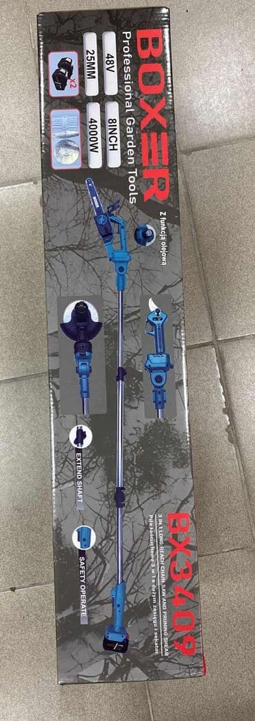 testera parkside: Cena 13.500 Bežični baštenski set 3 u 1 48V- aku testera, makaze za — 5