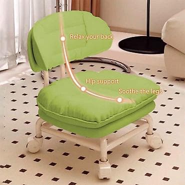 baštanske stolice: Ergonomska stolica sa točkićima i naslonom Ergonomski dizajn: Poseduje — 8