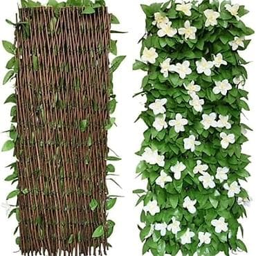 resetka za vodu: Ograda za dvorišta, bašte, terase, balkone, izrađena od prirodnog — 6