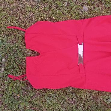 zimmermann haljine: Crvena mini haljina bez rukava - Boja: intenzivno crvena - Kroj: mini — 1