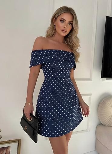 mango rs haljine: 🔥Ženska mini haljina na tufne – off-shoulder kroj
✅2600 din
S m l — 5