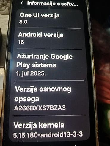 hdd za video nadzor: Samsung Galaxy A26 5G (model SM-A266B/DS) - Ekran sa „kapljica“ — 3
