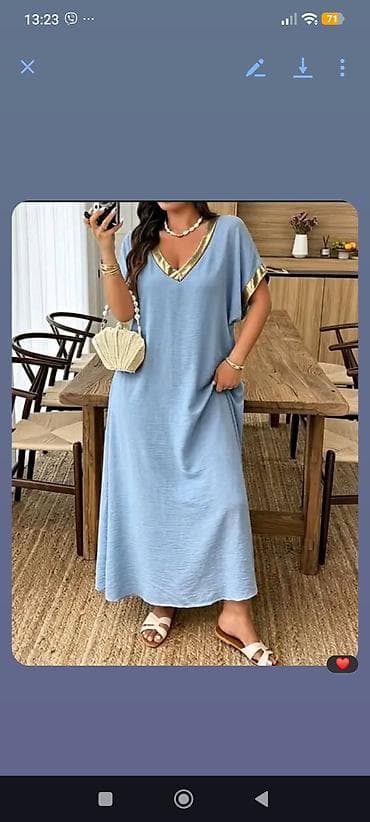 zenska kucna haljina: Haljina za punije
2XL 3XL 4XL
Cena : 2500 dinara
ML — 3