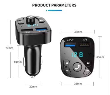 Ostalo: Tekst oglasa Naziv proizvoda: Auto MP3 plejer Materijal: ABS Boja — 3