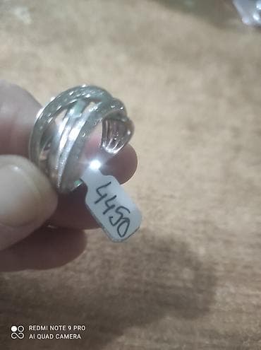 Srebrni prsten – široki pleteni dizajn - Materijal: srebro u visokom