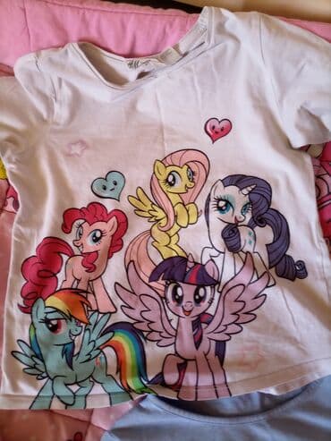 srebrne narukvice za devojcice: Bundle: T-shirts, For girls, age: 5-6 years — 4