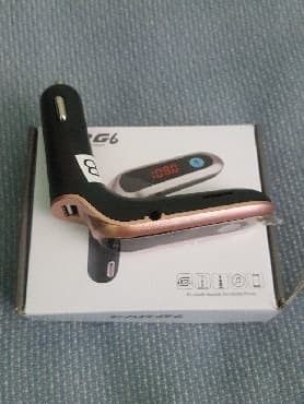 ajkula auto: Transmiter Fm transmiter bluetooth CAR G6 Sve u jednom Fm transmiter — 3