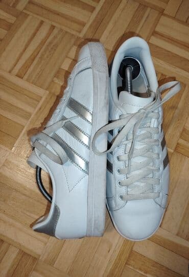 Oxfords: Adidas, 40.5, color - White — 4