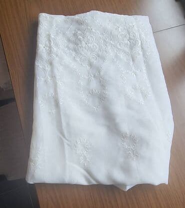 iznajmljivanje klupa i stolova: Net, Voile & Sheer Curtains, color - White — 5