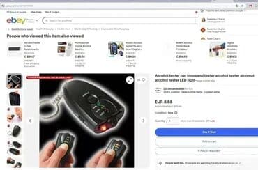 flasteri za merenje secera: *** AKCIJA *** 1815 Digitalni Alkoohol Tester; **NOVO, nekorišteno!** — 11