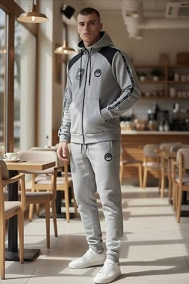 Suits: Men's Sweatsuit Nike, color - Black — 3