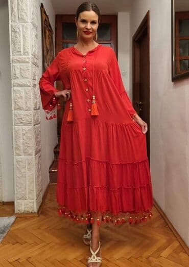 silikonski ulosci za grudi: Obim grudi 128cm
Duzina 135
Viskoza 100%
5100 din — 4