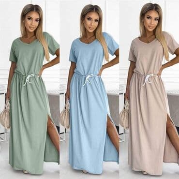 svecana haljina s: Haljina: 1.950 dinara
Dužina 145 cm — 1