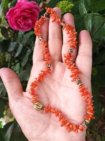 Ogrlica od Korala Vintage Vintage Ogrlica od Korala Ukupna