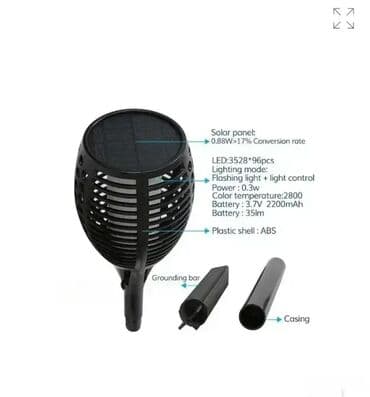 nastavak za slavinu u kuhinji: *** AKCIJA *** 0818 Dekorativna baštenska solarna LED lampa; — 12