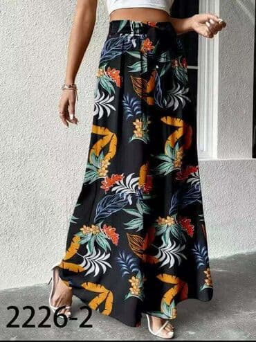pantalone versace: Regular rise, Palazzo — 7