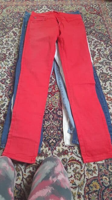 zenski kais za farmerke: Komplet ženske pantalone/džins – više boja i brendova cene su 3 kom — 1