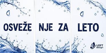 Sistem za hlađenje vodenom maglom, prskalice za vodenu maglu