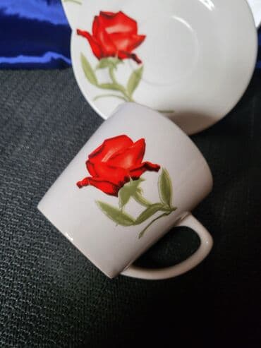 set za koktele cena: Vintaz porcelanski set. Set nigde okrzan,napukao,polomljen,sve na — 6