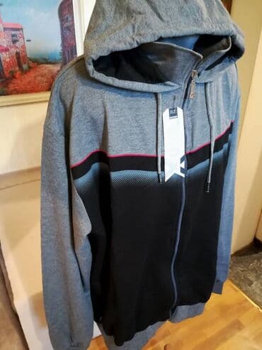 siroke pantalone za punije: Novi muski duks sa kapuljacom u velikom broju Benx 5XL. Turski — 3
