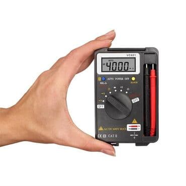 Multimetri: Mini Multimeter VC921 Specifikacije: 1. Displej sa 4000 znakova 2 — 4