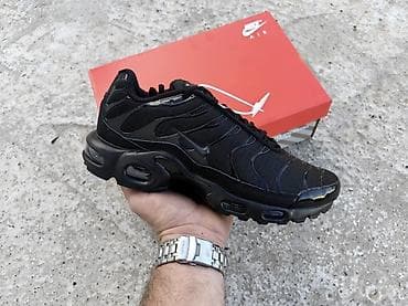 kargo pantalone zenske: Nike Air Max Plus (TN) – triple black - Model: 60 - Boja: potpuno — 1