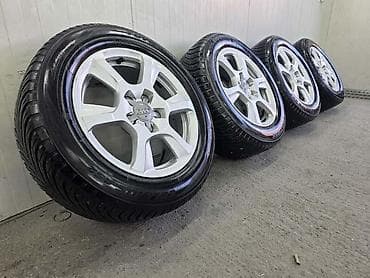 din 2950: ALUMINIJUMSKE FELNE A4 B8 SA TOP GUMAMA 16 5 X 112 | ORIGINAL AUDI — 2