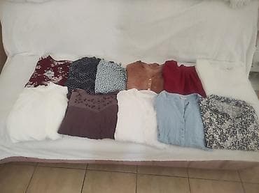 tunika 5xl: Lot bluzica/košulja za žene – 11 komada Opis: - Različiti modeli — 2