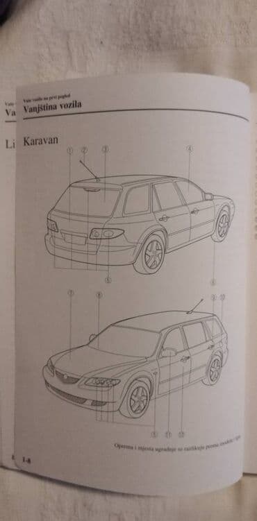 kineske serije sa prevodom na srpski: Tehnicko uputstvo za upotrebu za Mazdu 6 oko 400 str srpski — 4