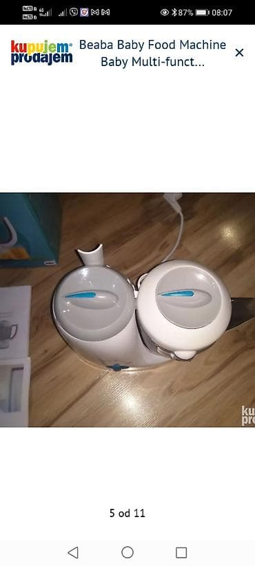 sokovnik i blender 2 u 1: BEABA Babycook Original – aparat za pripremu hrane za bebe - — 3