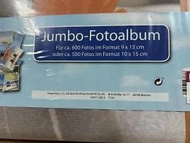 ormarići za bebe: Jumbo foto-album - Kapacitet: približno 600 fotografija formata 9 x — 8