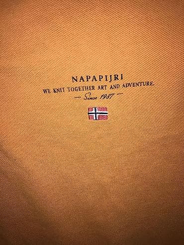 trapstar majica i sorc: Original NAPAPIJRI majica L 100% cotton Ramena 50cm, duzina 70cm — 3