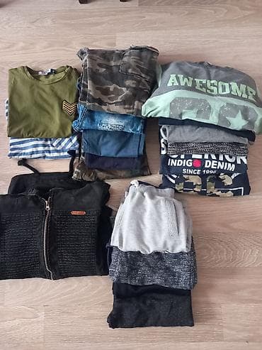 sklopiva kolica za bebe: Paket garderobe za decaka velicina 8-9,sve je jako kvalitetno I — 1