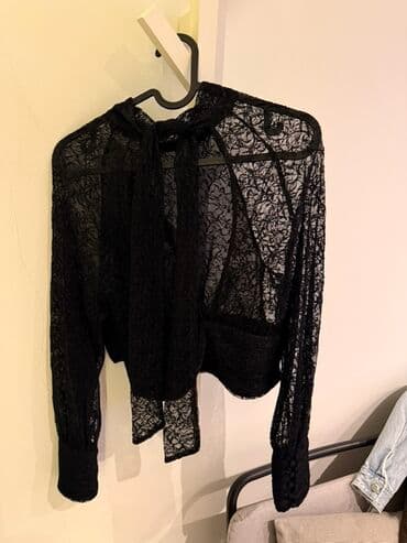 zara tunike za punije: Zara cipkana bluza — 2