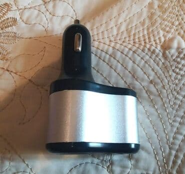 duks za menjac: USB auto punjač sa dva USB porta 2 u 1 - USB punjač za auto sa — 2