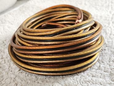 samsung kucni bioskop: OFC Bakarni kabal za zvučnike 2x4mm Audio kabl za zvučnike – pletena — 3