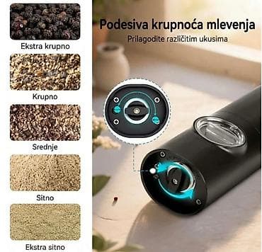 tabure veliki: Električni set za so i biber donosi praktičnost i moderan izgled u — 5