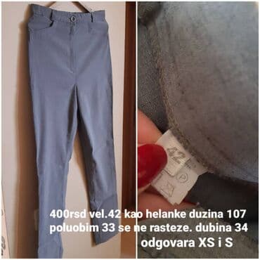 drzac za pantalone: M, Drugi kroj pantalona — 3