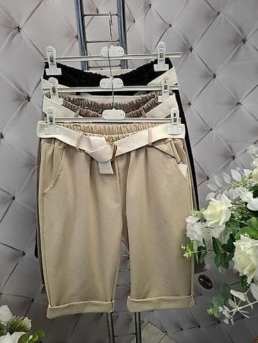 triple s: Ženske bermude sa kaišem - Kroj: ravne bermude do kolena, sa — 2