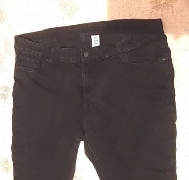 push up pantalone: H&M skinny farmerke 54 org Odlične uske tegljive farmerke crni — 4