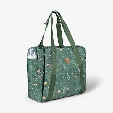 dečije stvari: Torba za mame FLORENCE Secret Garden Green Praktična, prostrana i — 3