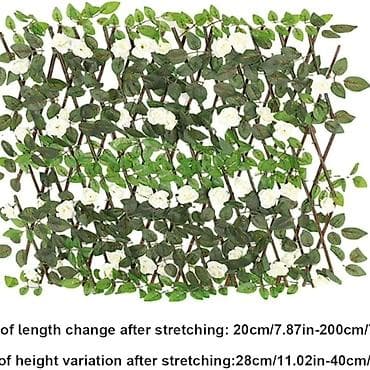 resetka za vodu: Ograda za dvorišta, bašte, terase, balkone, izrađena od prirodnog — 3