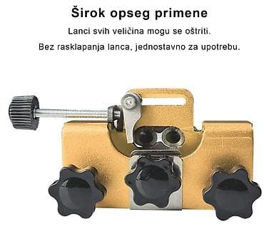 stihl aku testera: Nov ručni oštrač za lančane testere. U kompletu ima tri dijamantska — 7