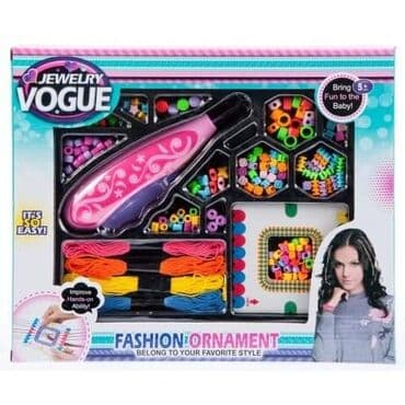 Cena 1490 din Set za devojcice za pravljenje nakita i raznoraznih na lalafo.rs Cena 1490 din Set za devojcice za pravljenje nakita i raznoraznih