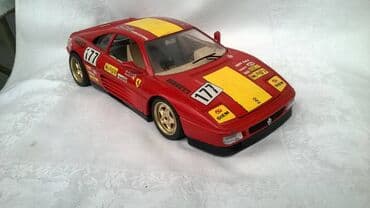 Burago Ferrari 348 TB,1:18 Italy, ocuvan, fali d. brisac i naslon l