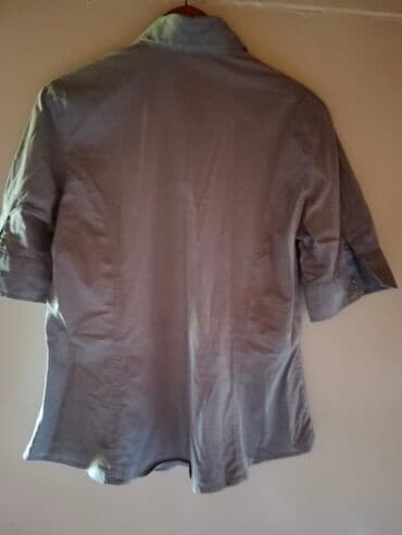 Women's Clothing: Azuri, 2XL, Silk, Single-colored, color - Grey — 2