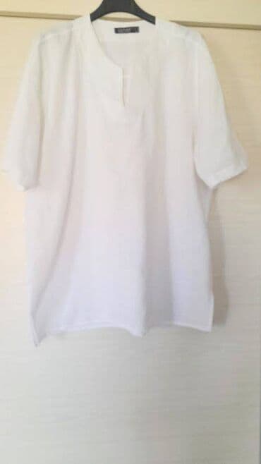 bluze c a: XL (EU 42), Cotton, Single-colored, color - White — 1