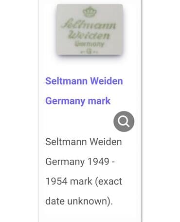kinder joy harry potter srbija gde kupiti: Set Seltmann Weiden 1949-1954god.Zapadna Nemacka. Set nigde — 4